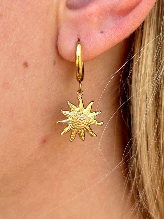 Boucles d’oreilles Soleil
