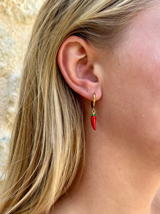 Boucles d’oreilles Piment