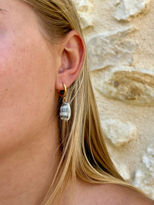Boucles d’oreilles Coquillage