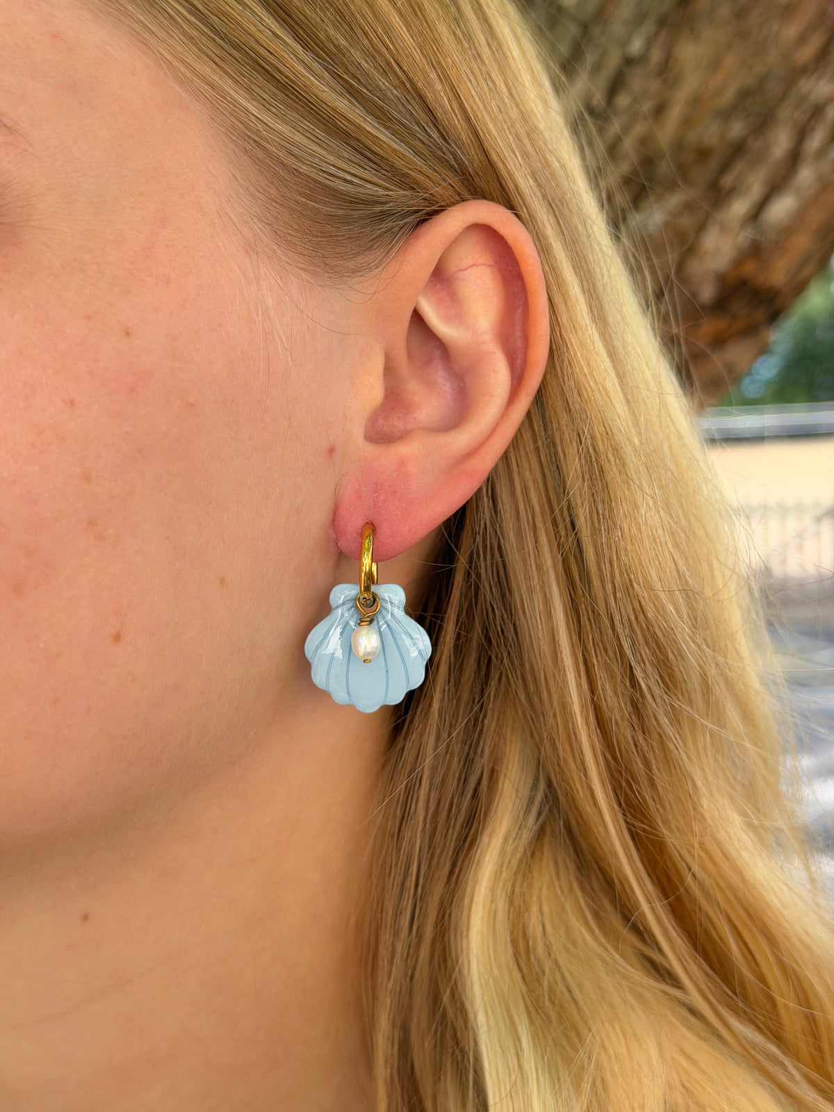 Boucles d'oreilles Écume
