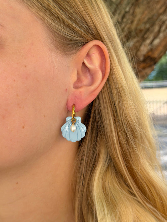 Boucles d'oreilles Écume